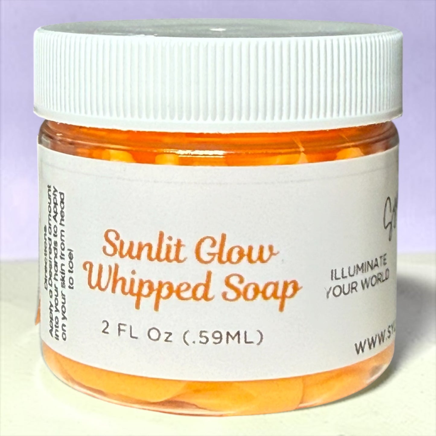 2oz. Sunlit Glow Whipped Soap