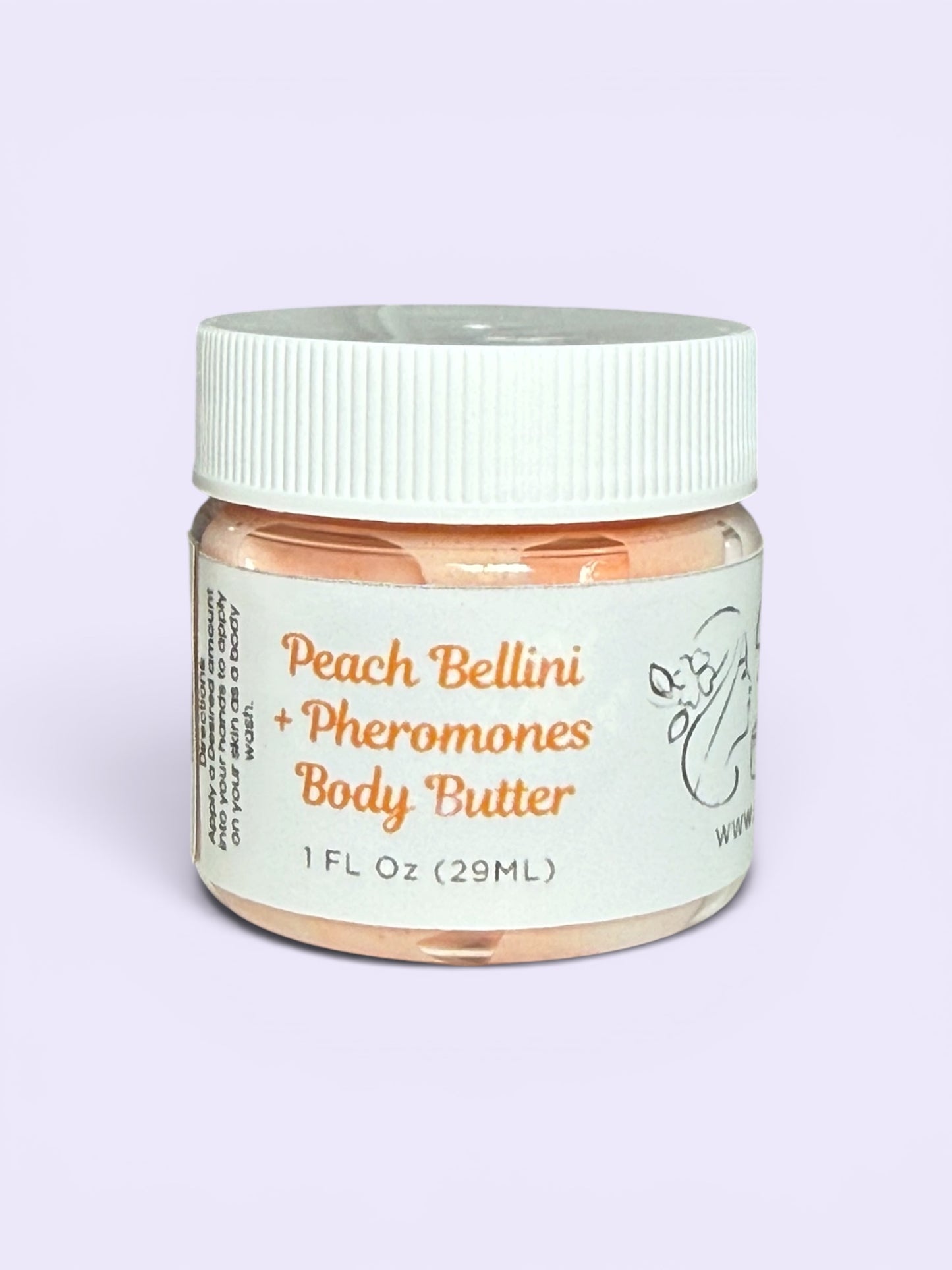 1oz. Peach Bellini + Pheromones Body Butter