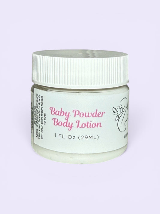 1oz. Baby Powder Body Lotion