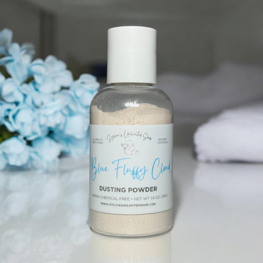 1.4oz. Blue Fluffy Clouds Dusting Powder