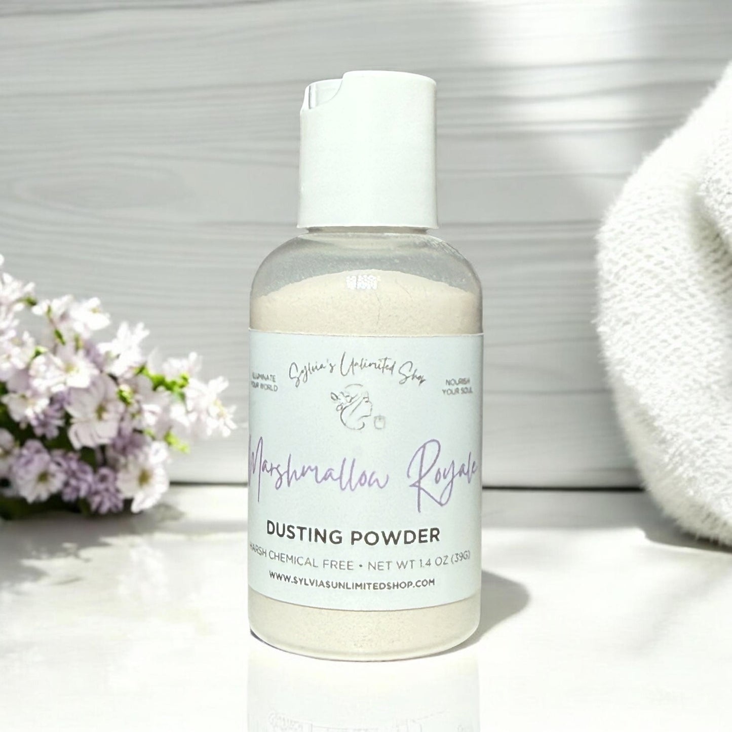 1.4oz. Marshmallow Royale Dusting Powder