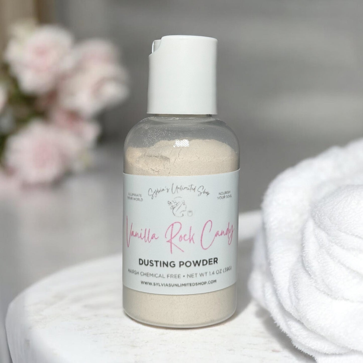1.4oz. Vanilla Rock Candy Dusting Powder