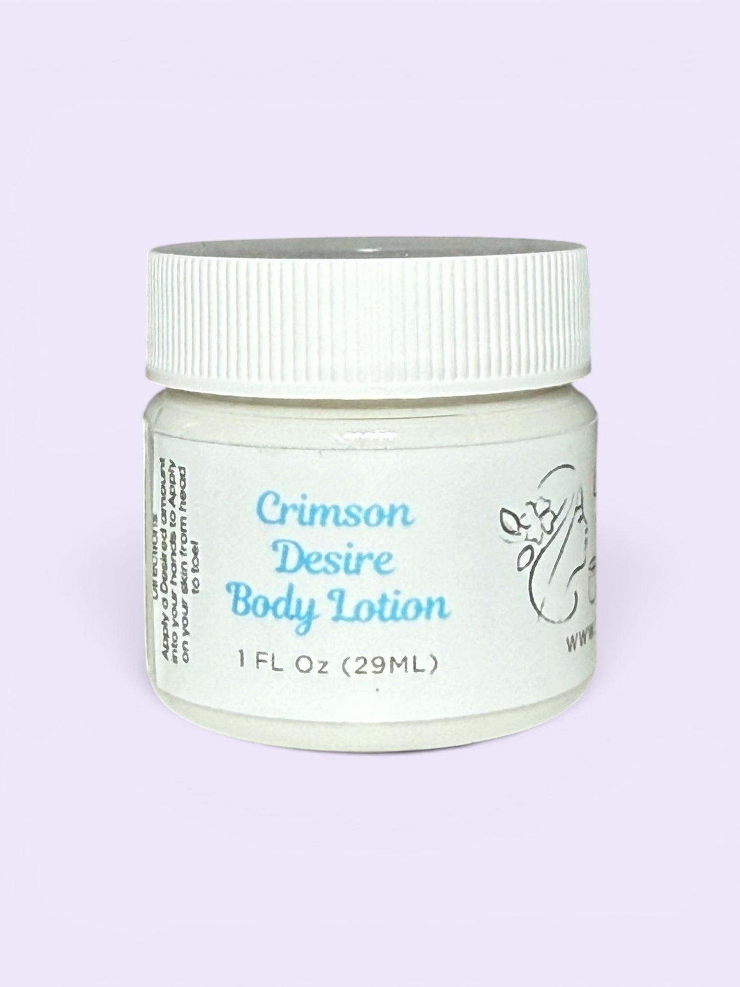 1oz. Crimson Desire Men's Body Lotion