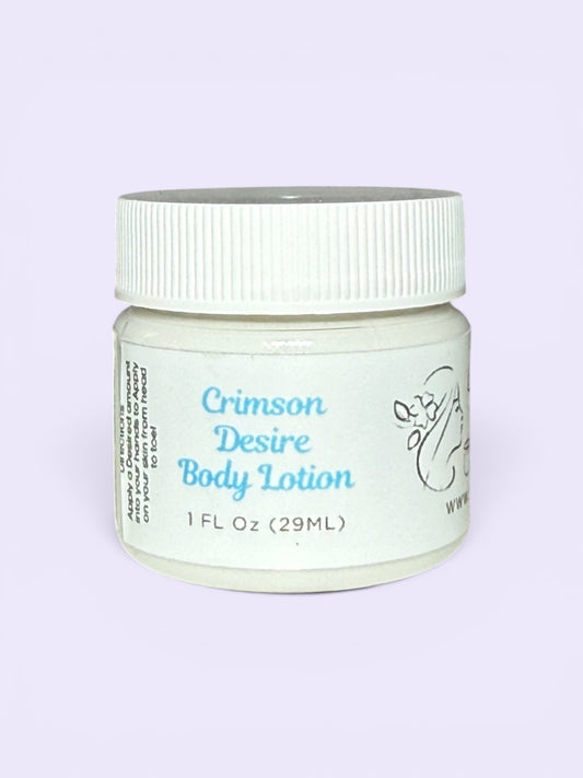 1oz. Crimson Desire Men's Body Lotion