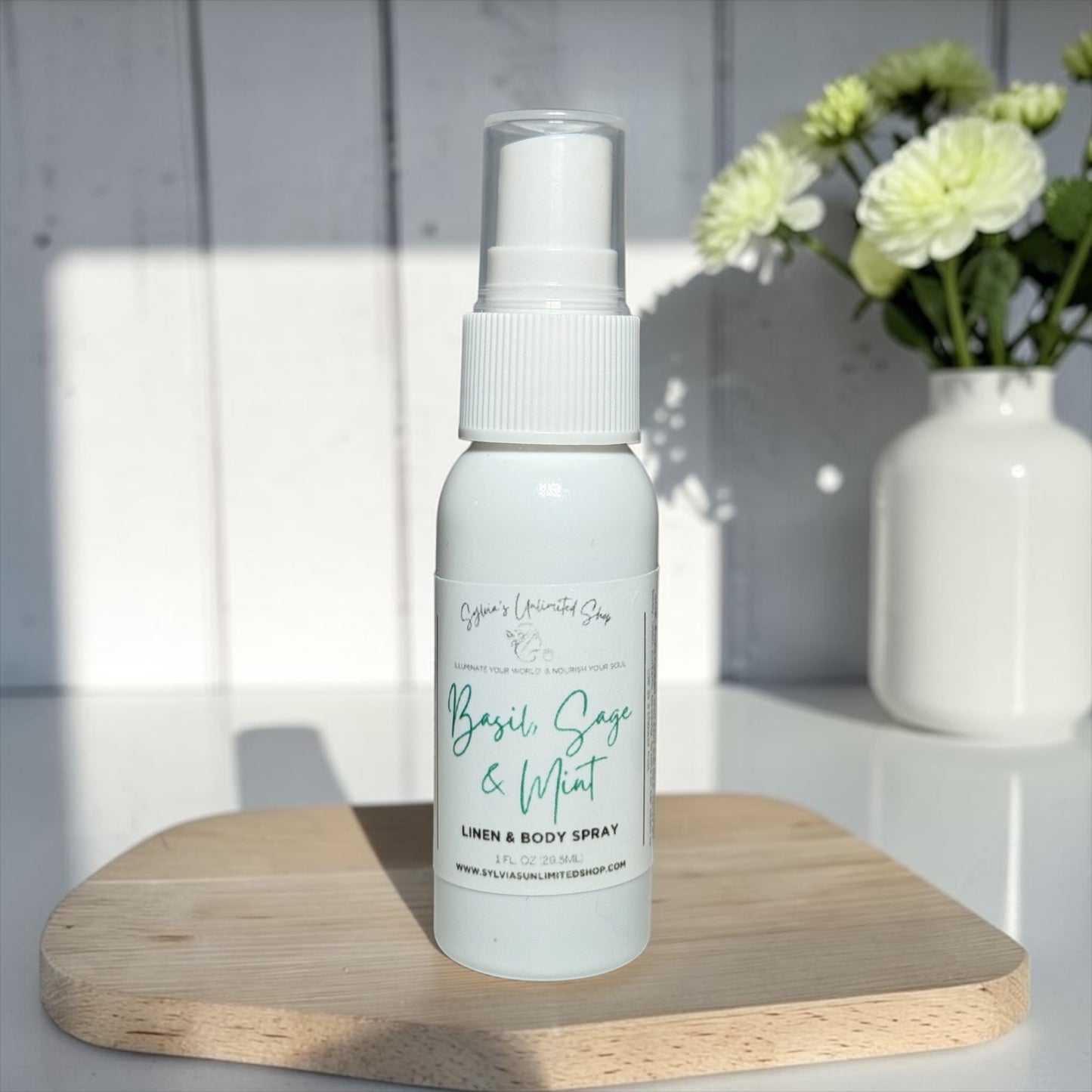1oz. Basil, Sage & Mint Room Spray