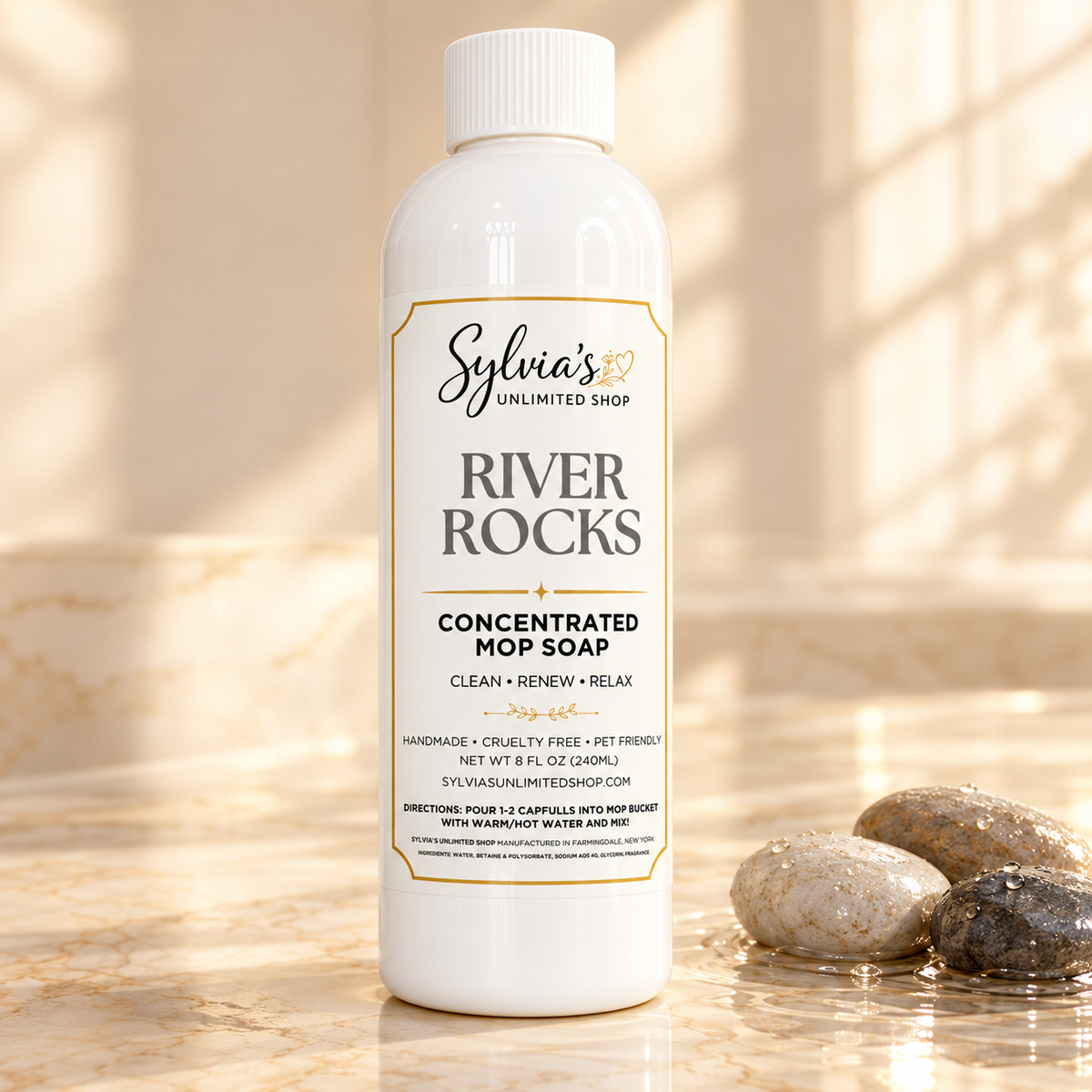 River Rocks All Natural Mop Soap