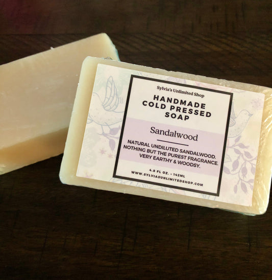 Sandalwood Cold Pressed Soap