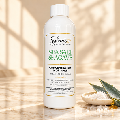 Sea Salt & Agave All Natural Mop Soap