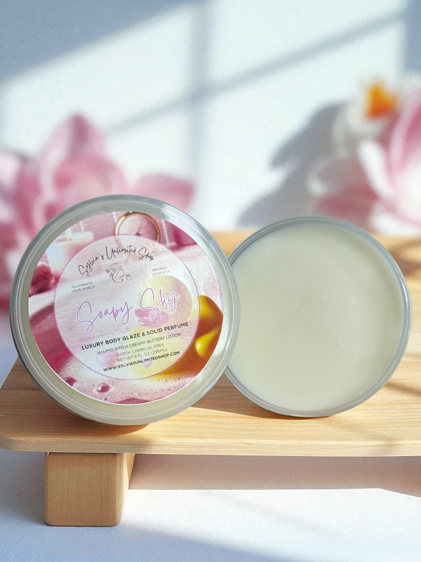 Soapy Sky Body Glaze Tub