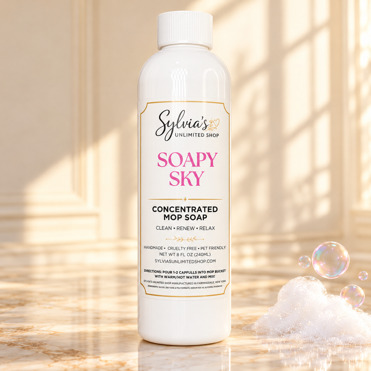Soapy Sky All Natural Mop Soap