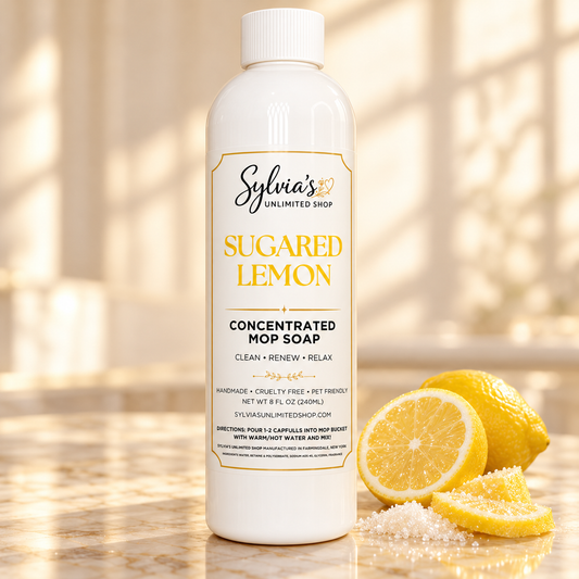 Sugared Lemon All Natural Mop Soap