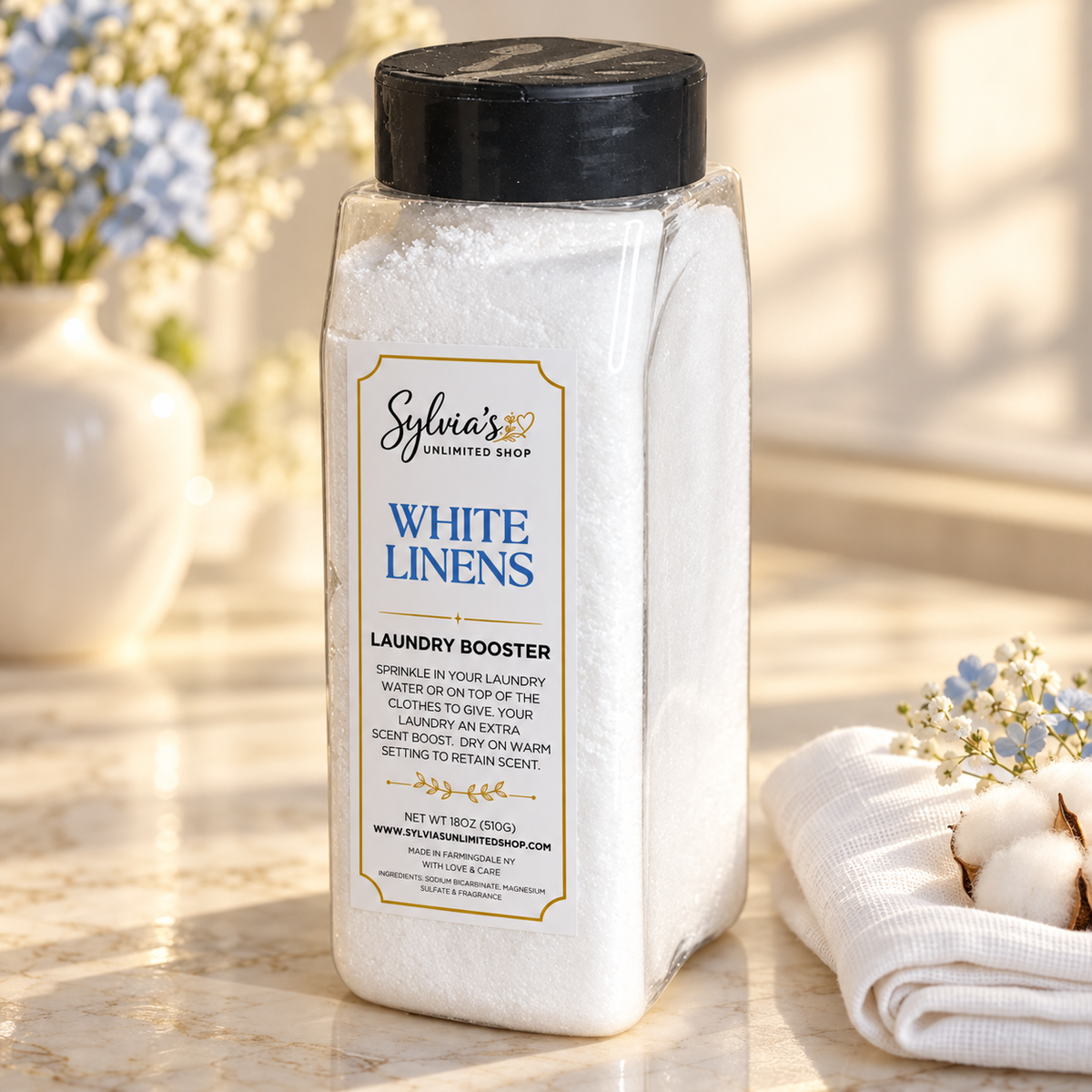 White Linens Laundry Scent Booster