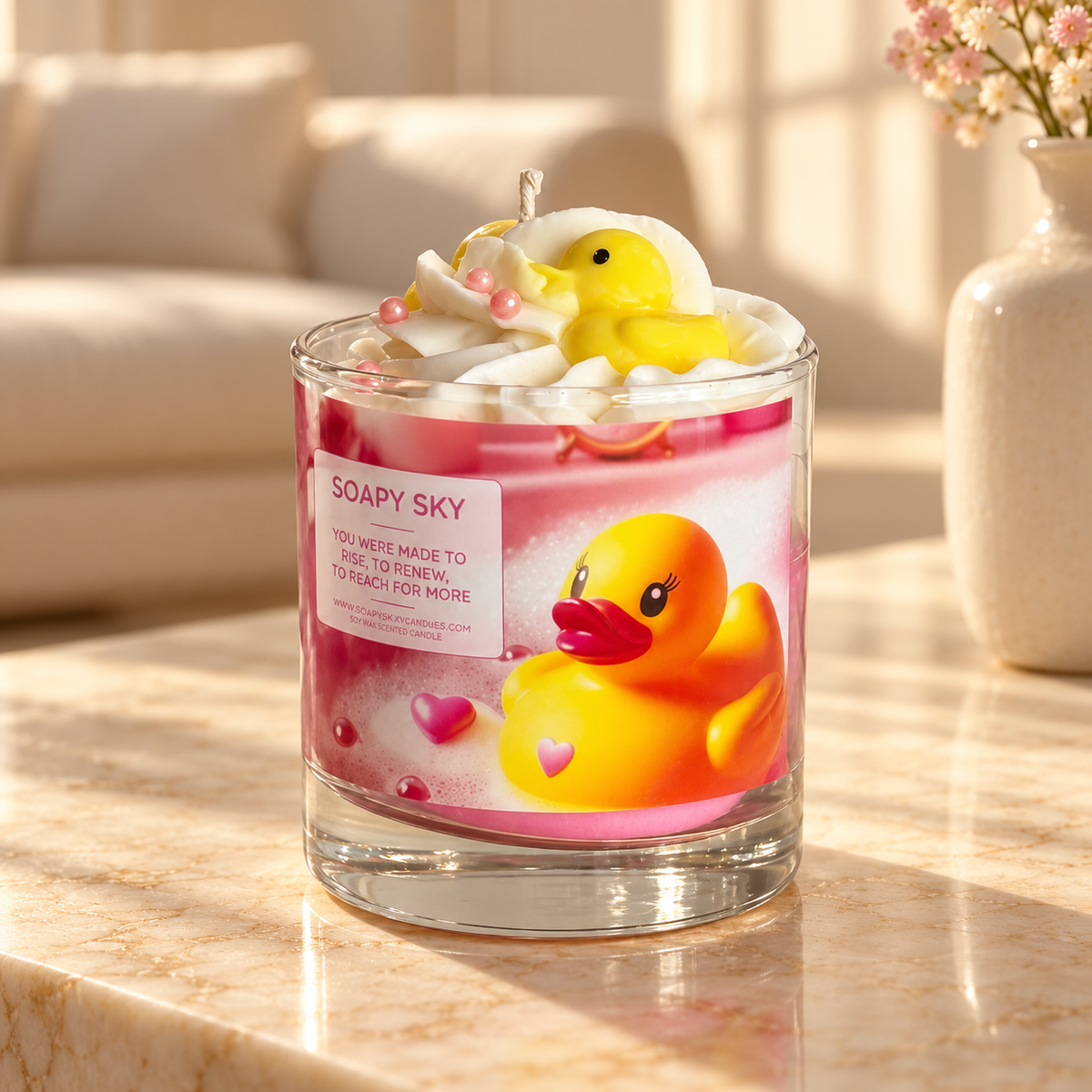 Soapy Sky Dessert Soy Candle