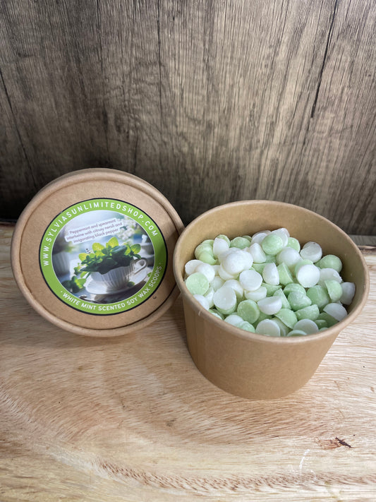 White Mint Scoopable Wax Melts