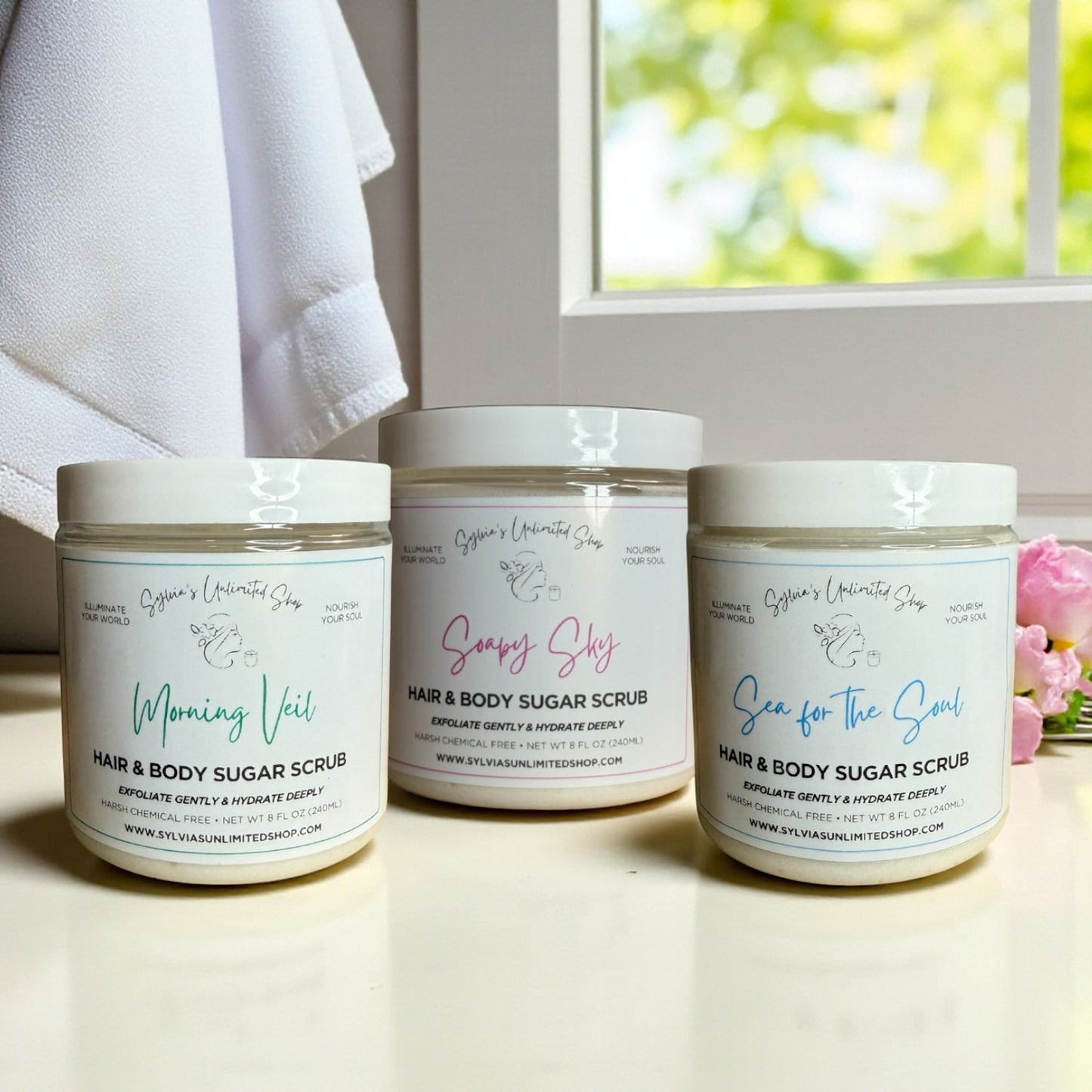 Customize Your Own Hair & Body Sugar Scrub