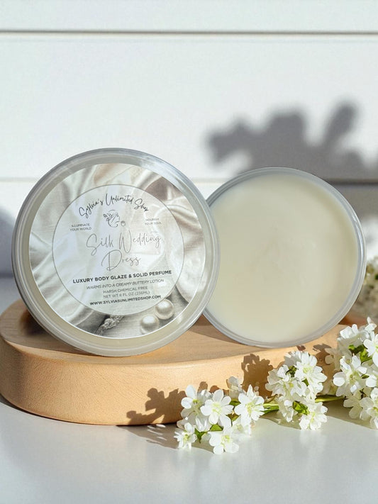 Silk Wedding Dress Body Glaze Tub